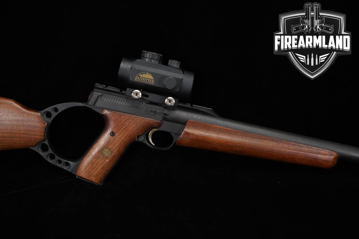 2000 Browning Buck Mark Rifle Target 22LR 18 Blued & Walnut Buckmark +OPTIC