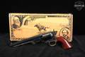 A. Uberti 1851 Navy Richards-Mason Conversion Man With No Name, Snake Inlay .38 Spl. Color Case-Hardened & Blued in Excellent Condition Image 2