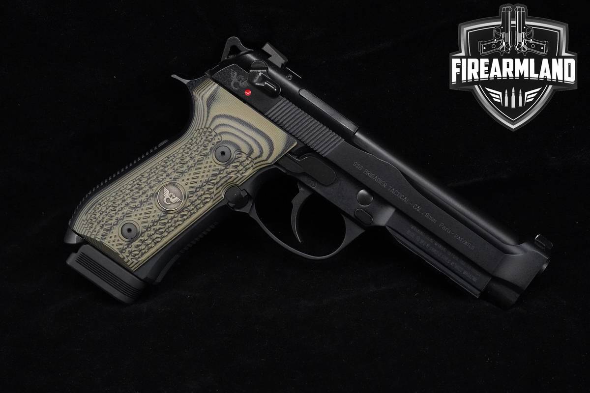 Beretta 92G Brigadier Tactical 9mm 4.7" 92-G +3 MAGS & ORIG BOX