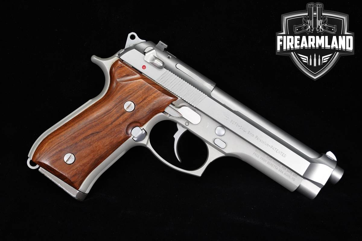 Beretta 92FS Inox Ghost 9mm 4.9 Stainless 92-FS M9 +3 MAGS