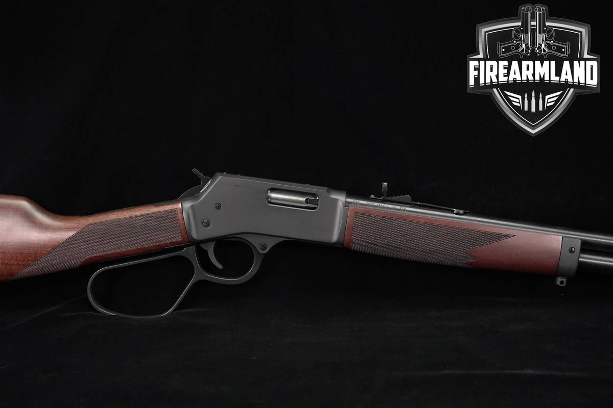 Henry Big Boy Steel Rifle 357-Mag 38-Spl 20" Blued & Walnut Large-Loop