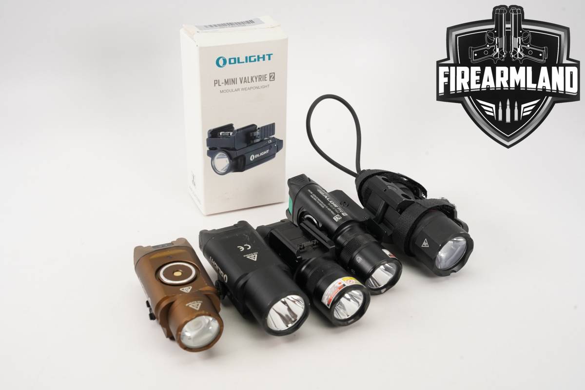 SIX WEAPON LIGHT LOT 6 Pack Crimson Trace OLight