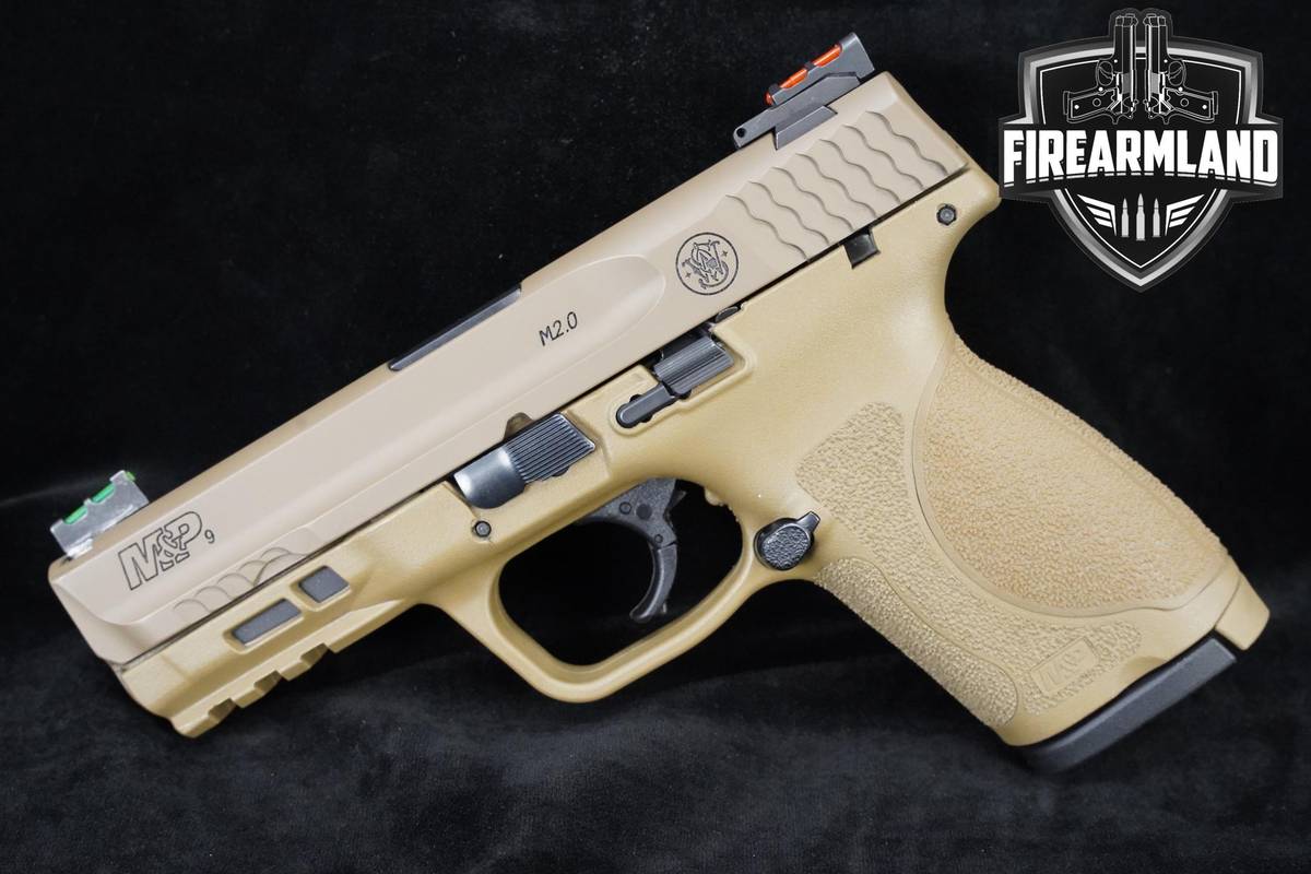 Smith & Wesson (S&W) M&P9 FDE M2.0 9mm FDE S&W-M&P9 M&P-2.0 FDE 8MAGS