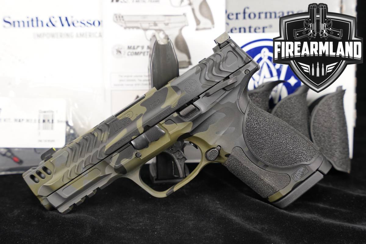 Smith & Wesson M&P9 M2.0 PC Metal Carry Comp Compact S&W M&P 9 PORT +2 MAGS