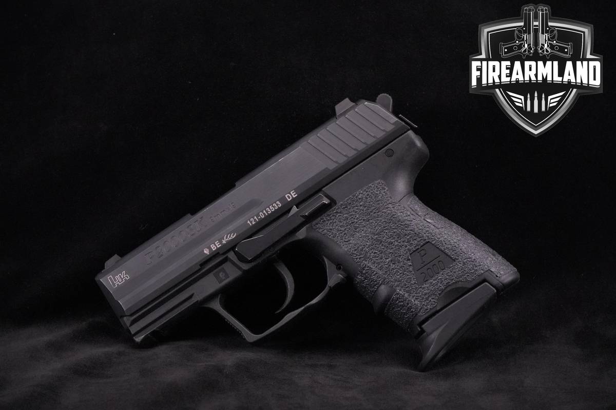 Heckler & Koch P2000SK V3 9mm 3.25" H&K-HK P2000-HK V3 +2 MAGS & ORIG BOX