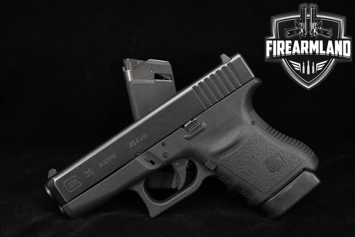 Glock 36 Gen3 Slimline G36 Gen 3 45 ACP 3.78 +2 MAGS