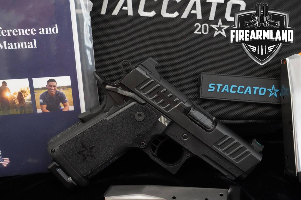 Staccato CS 1911-2011 Optic Ready 9mm CS 3MAGS & ORIG CASE