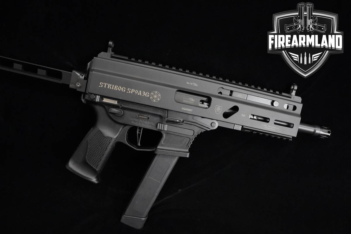Grand Power Stribog SP9 A3G 9mm Grand-Power Stribog-SP9 +3 MAGS & ORIG CASE