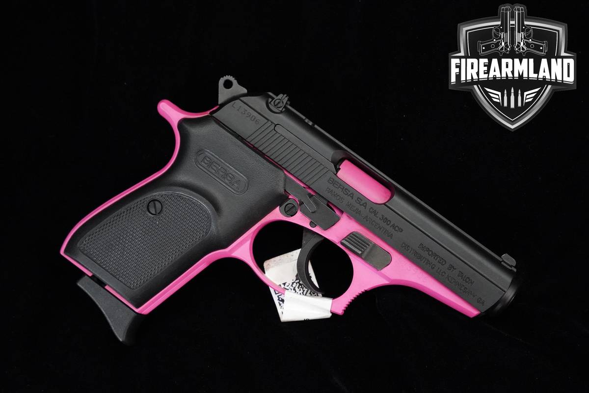 Bersa Thunder 380 Pink 380 ACP 3.54" Two-Tone Bersa +ORIG CASE