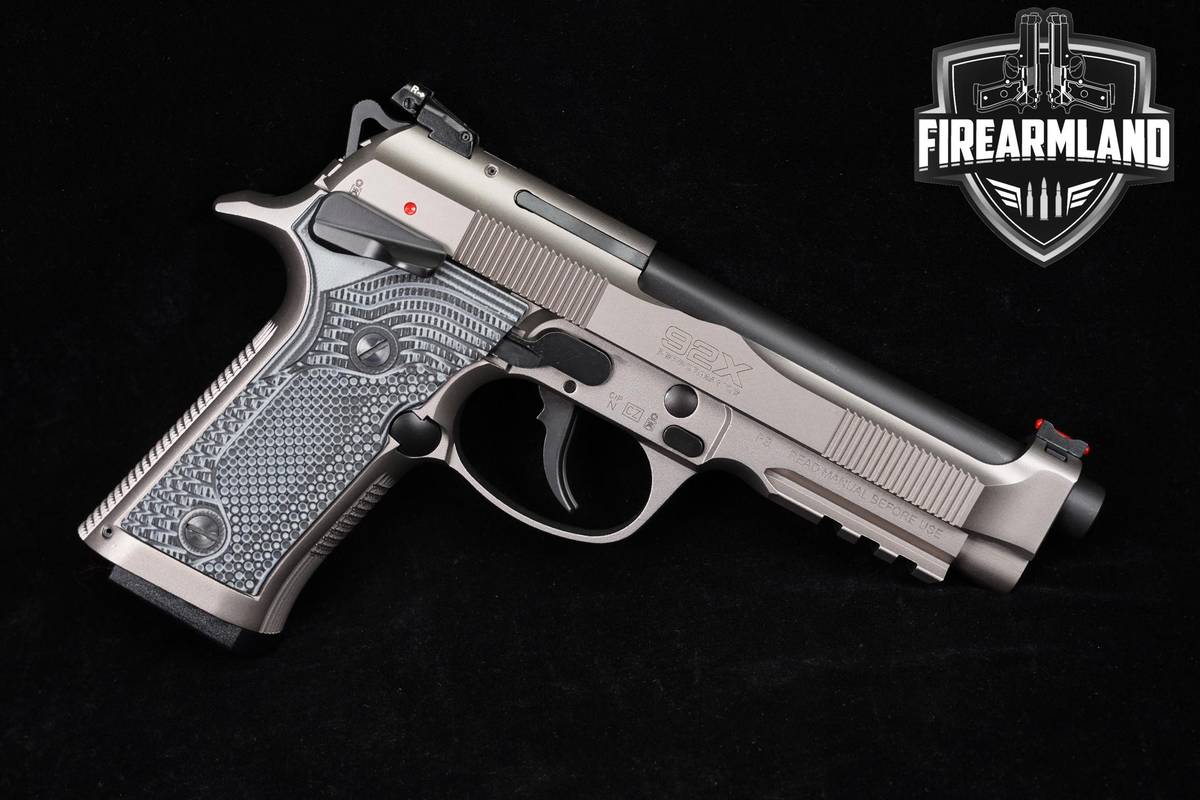 COMPETITION! Beretta 92X Performance 9mm 4.9" Nistan +2 MAGS
