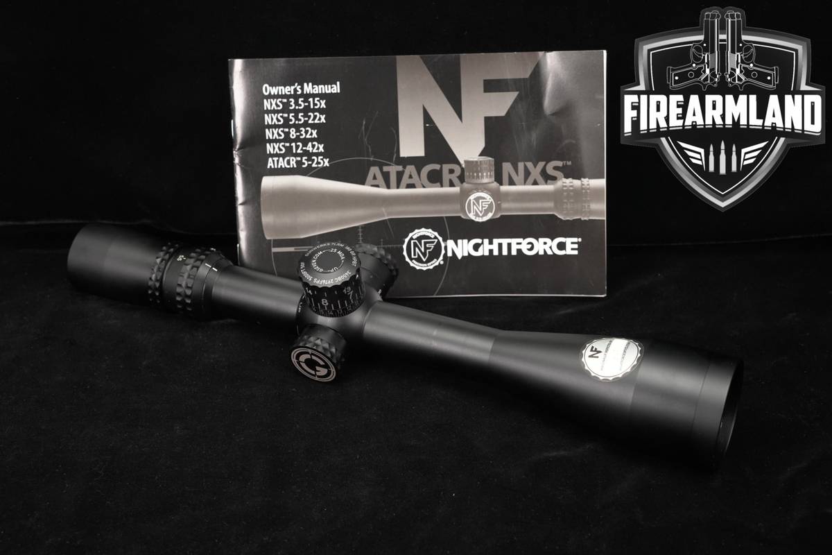 Nightforce Optics NXS 5.5-22X50 G7 Reticle SFP Scope