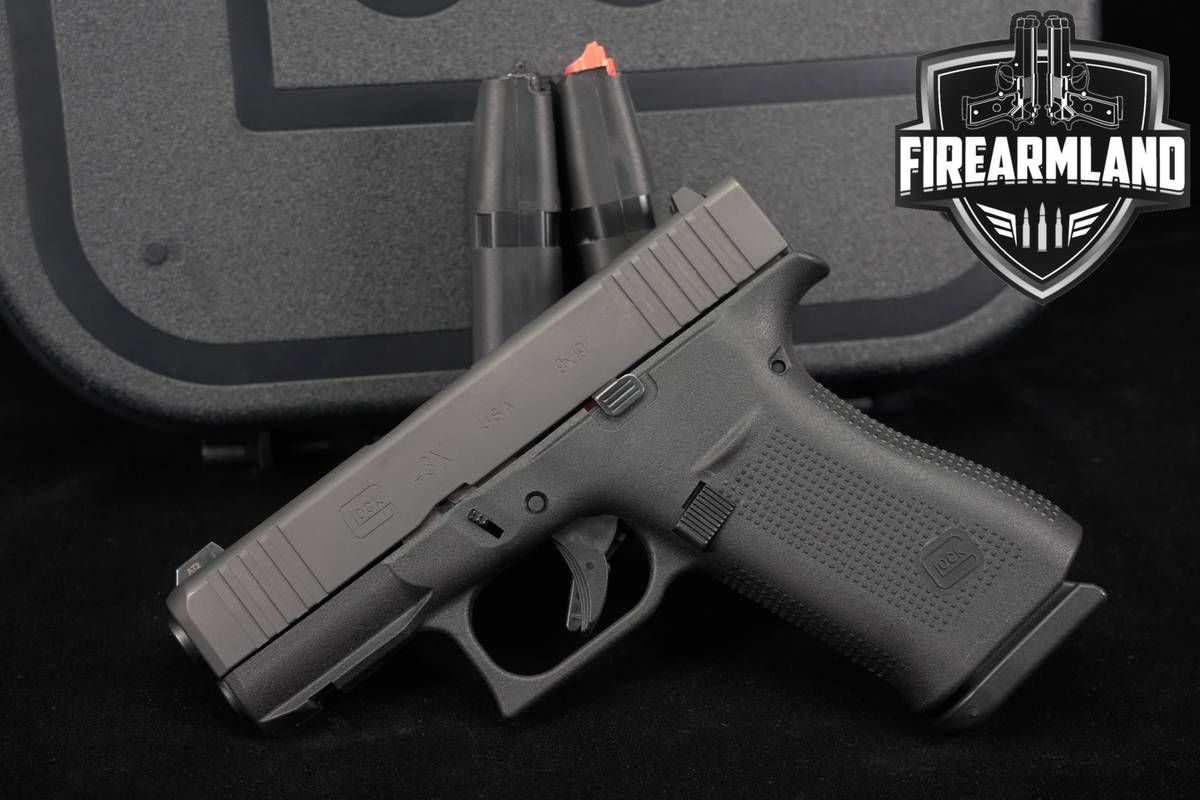 Glock 43X Slimline G43X 9mm 3.41 G43 X +3 MAGS & ORIG CASE