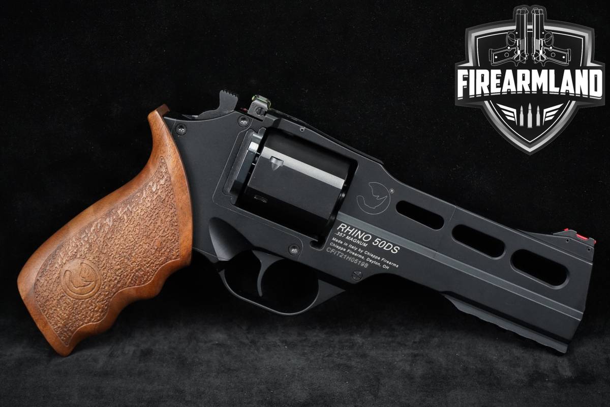 LOW BORE AXIS Chiappa Firearms Rhino 50DS 357 Magnum 5" Revolver +ORIG CASE