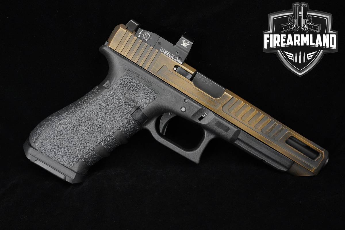Glock 34 Gen4 9mm 5.25" Battle-Worn Bronze Glock-34 G34 Gen-4 +VORTEX OPTIC