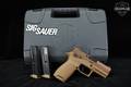 Sig Sauer P320-M18 Carry Manual Safety California Compliant 9mm Luger Coyote PVD in Excellent Condition Image 2