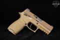 Sig Sauer P320-M18 Carry Manual Safety California Compliant 9mm Luger Coyote PVD in Excellent Condition Image 3