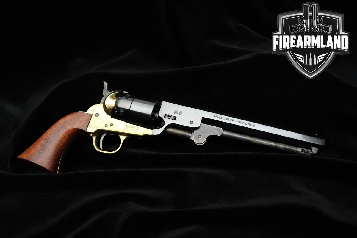 F.lli Pietta 1851 Navy 44 BPM 7.5" Blued 2013