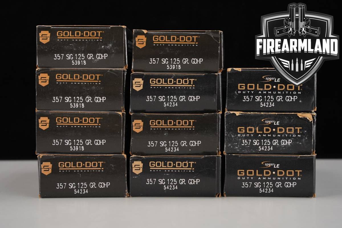 550 RDS! 357 SIG Ammo