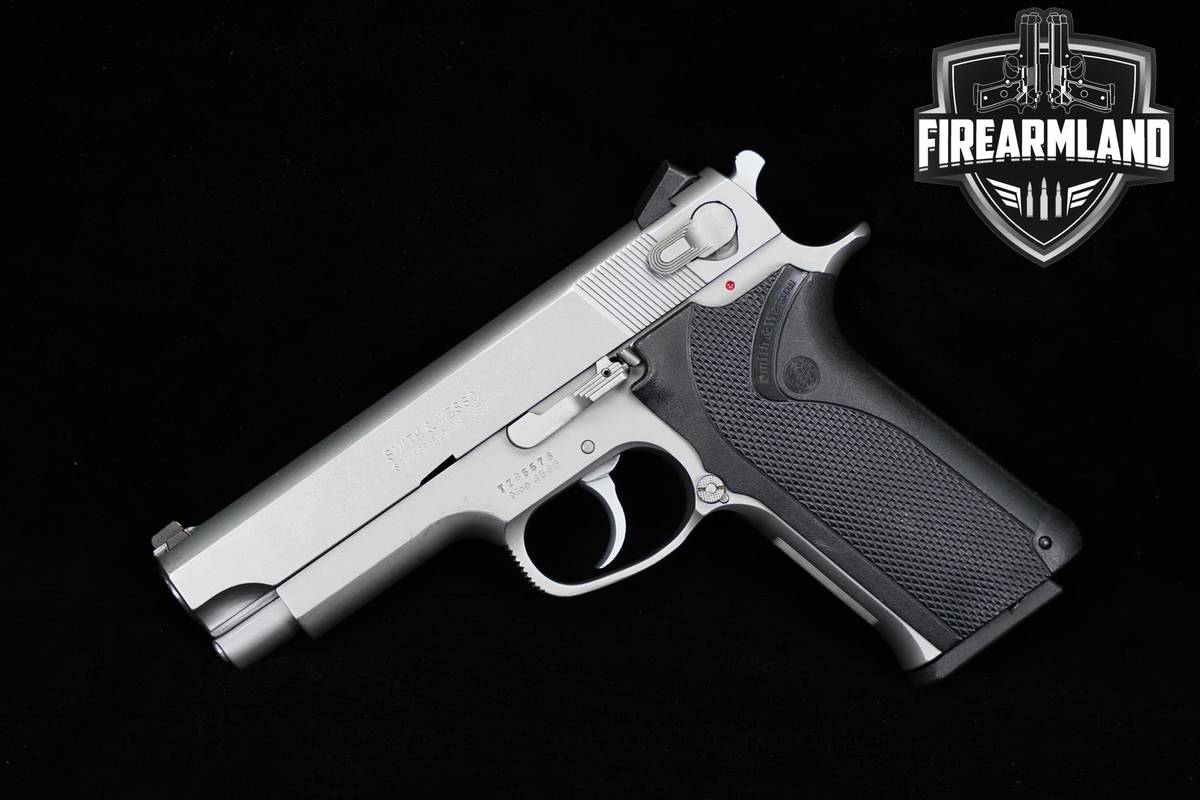 1992 Smith & Wesson Model 4566 Third Generation S&W 45 ACP 4.25" M4566