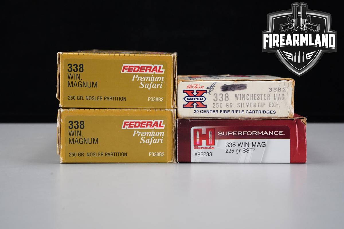 80 RDS! 338 Winchester Magnum Win Mag Ammo