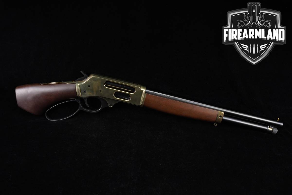 Henry Axe .410 Brass .410-Bore Shotgun 15.14" Polished Brass & Walnut 2.5"