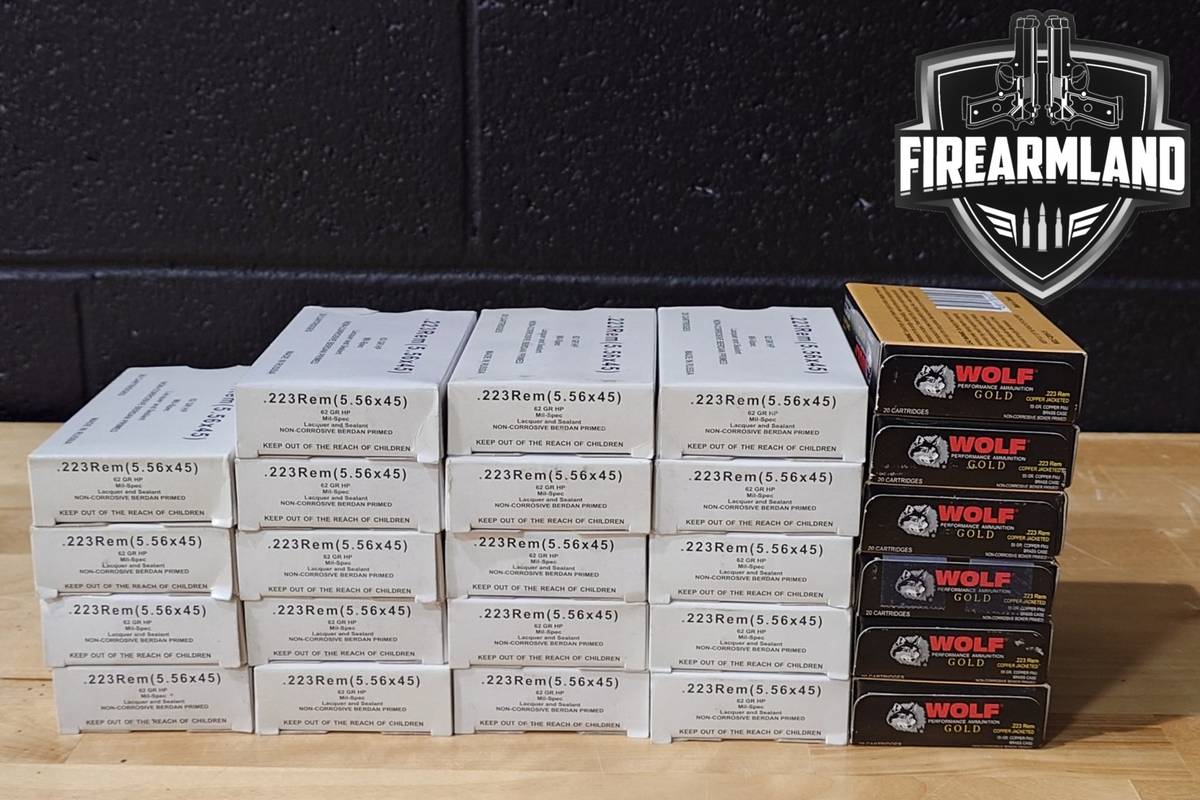 500 RDS! 223 Rem Remington Ammo