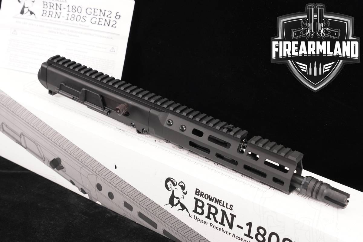 Brownells BRN-180S Gen2 .300 AAC Blackout 10" AR-15 180 Rifle Upper AR15