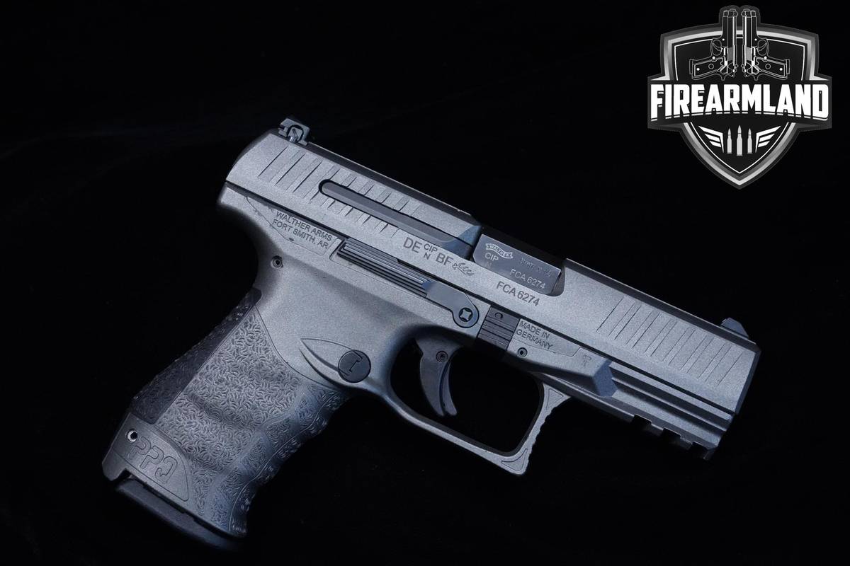 Walther PPQ M2 Tungsten Grey 9mm Tungsten Walther-PPQ M2 3 MAGS & ORIG CASE