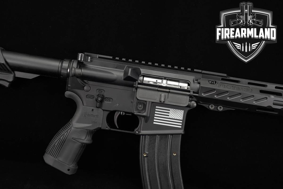 BINARY TRIGGER Fostech Tech-15 Stryker; Echo Sport 22LR AR15 17" +ORIG CASE
