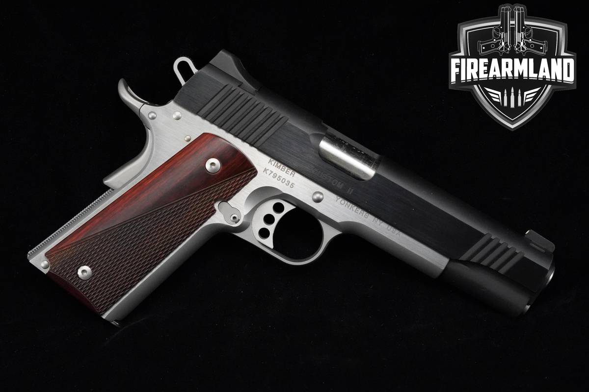 LIKE-NEW Kimber Custom II Two-Tone 45 ACP 5" 1911