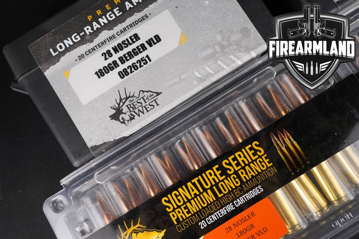 80 RDS! 28 Nosler Ammo Ammunition