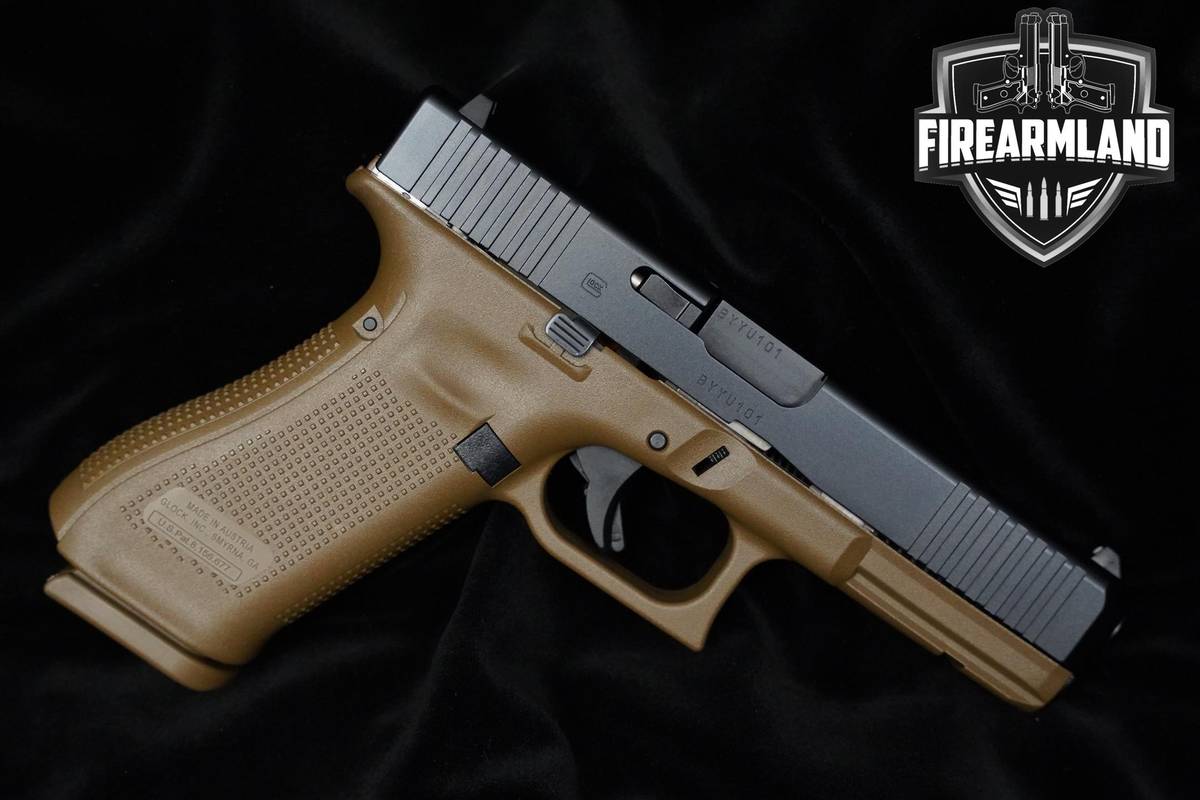 Glock 17 Gen5 DE 9mm 4.49" FDE Glock-17 G17 G-17 Gen-5 +3 MAGS & ORIG CASE