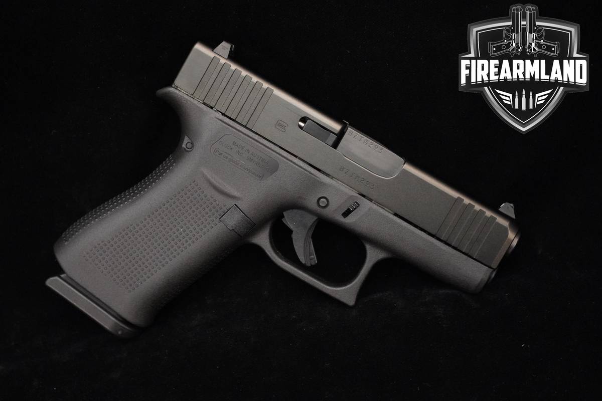 Glock 43X Slimline 9mm 3.41" G43X G43 X +2 MAGS