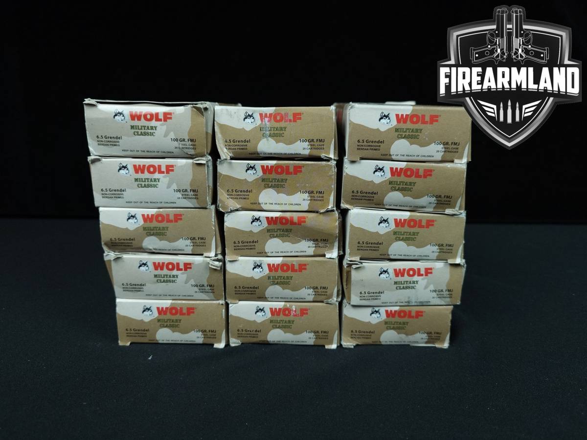 300 RDS! 6.5 Grendel Ammo