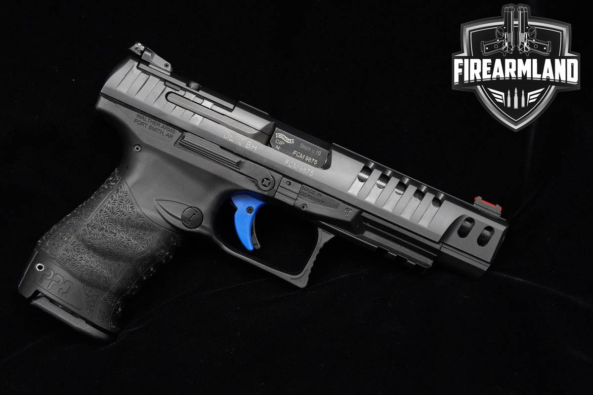 Walther Q5 Match 9mm 5" Walther +3 MAGS & ORIG CASE