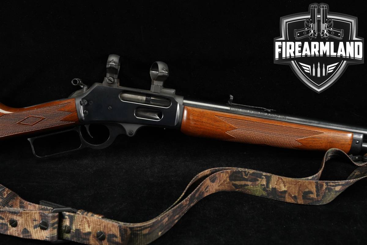 2000 Marlin Model 1895M 450Marlin 18.5" Blued & Walnut M 1895