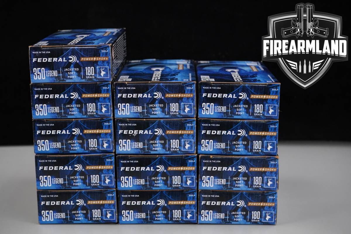260 RDS! 350 Legend Ammo 350LEG