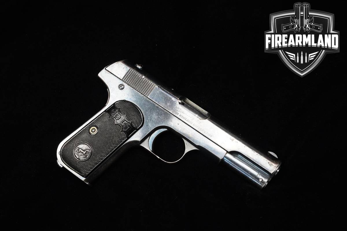 1909 Colt Model 1903 Pocket Hammerless Type I 32 ACP 4" Blued Colt M1903