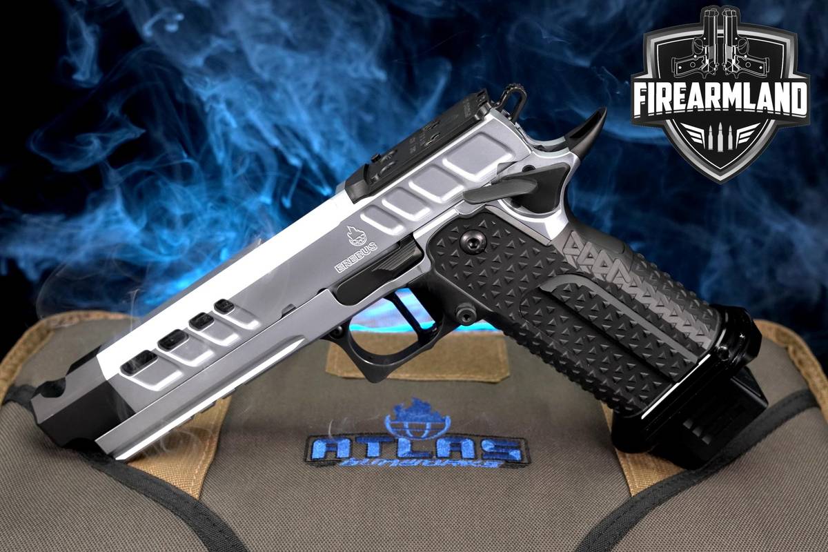 Atlas Gunworks Erebus V2 Perfect Zero Two-Tone 4.6" 9mm 1911-2011 +2 Mags
