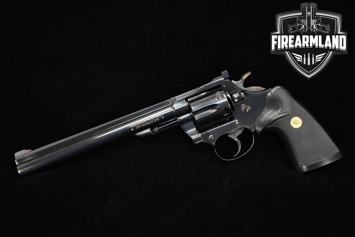 1980 Colt Trooper MK III 357 Magnum 8" Blued Colt Mark-3 MK3 Mark-III