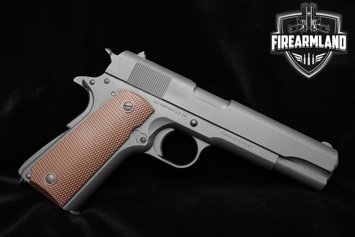 Tisas USA 1911A1 US ARMY 45 ACP 5" Manganese Phosphate Turkey 1911-A1 7+1
