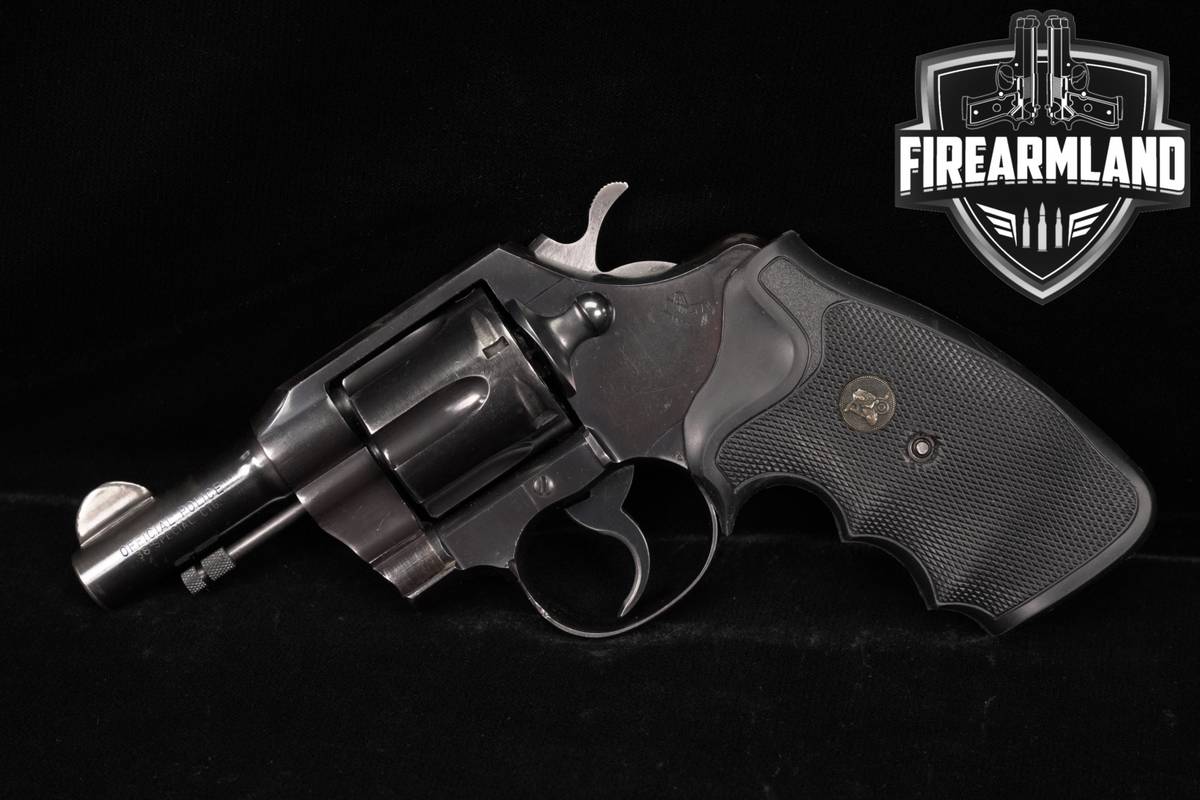 1957 Colt Official Police 38 Special 4" Blued DA/SA