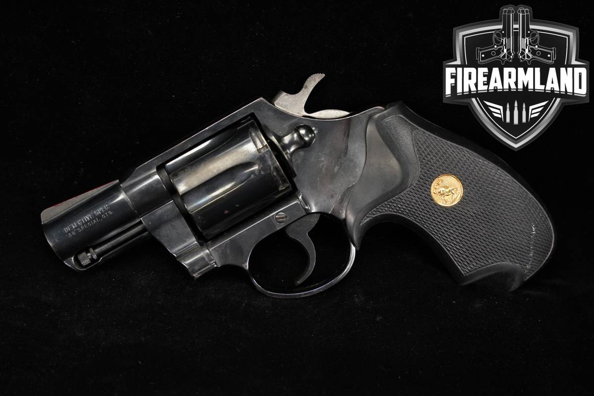 1972 Colt Detective Special Second Issue 38Special 2" Blued DA/SA
