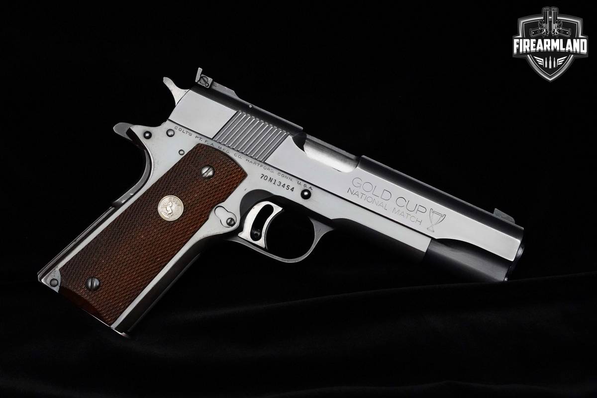 Colt 1911 Gold Cup National Match MKIV/Series 70 45 ACP 7+1 SAO Colt