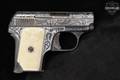 Astra Model 200 202 Firecat CE .25 ACP (6.35mm) Nickel in Fair Condition Image 2