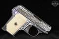 Astra Model 200 202 Firecat CE .25 ACP (6.35mm) Nickel in Fair Condition Image 3