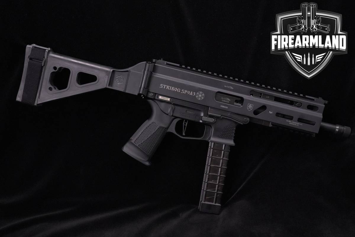 Grand Power Stribog SP9A3 9mm SP9-A3 8.0" +3 MAGS & ORIG CASE