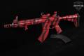 Palmetto State Armory (PSA) PA-15 7.62x39 Two-Tone Red & Black in Good Condition Image 2