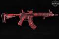 Palmetto State Armory (PSA) PA-15 7.62x39 Two-Tone Red & Black in Good Condition Image 3