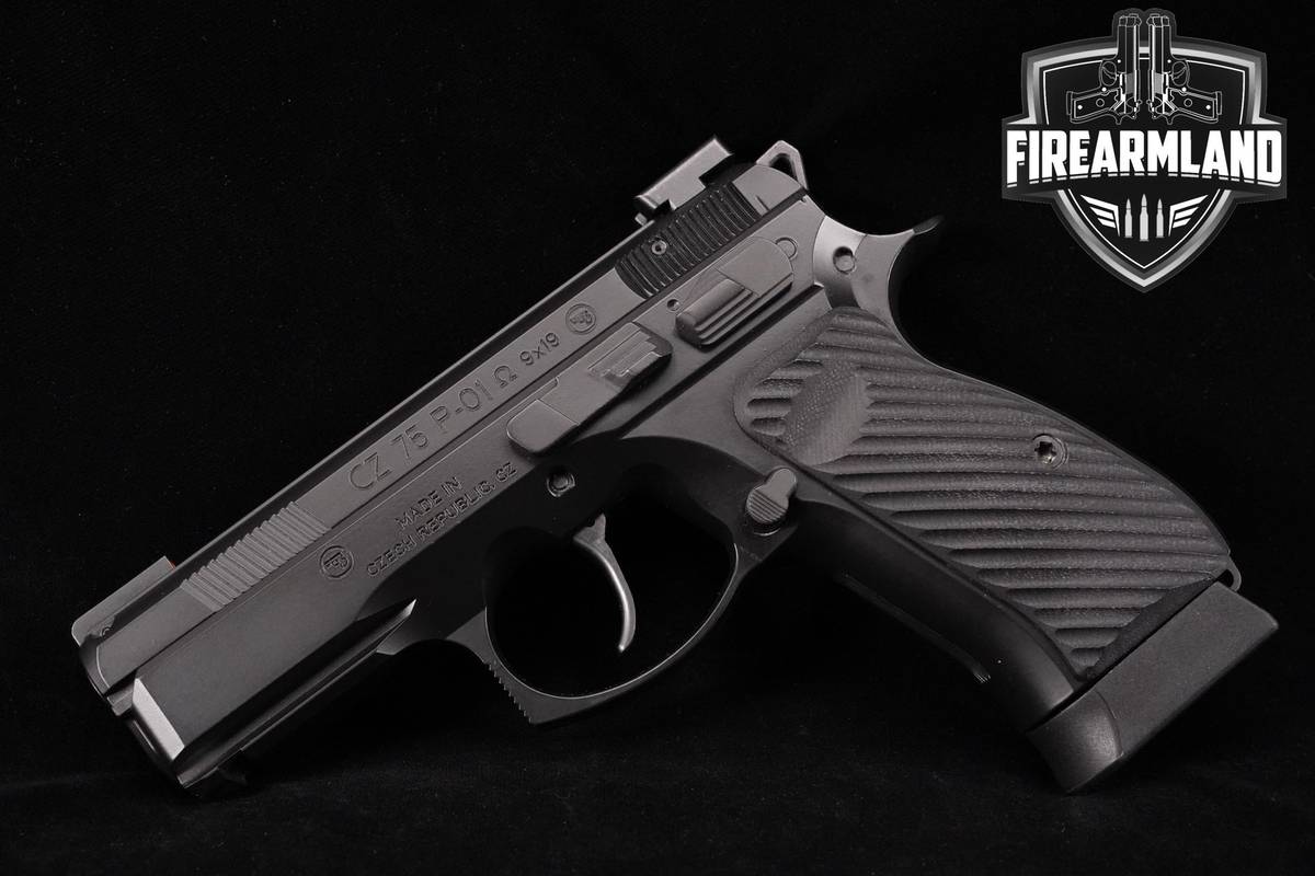 CZ 75 P-01 Omega 9mm 3.6" CZ-75-P-01-Omega +4 MAGS & ORIG CASE